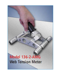 Web Tension Meter for Paper "Check-Line" model 136-2AMG